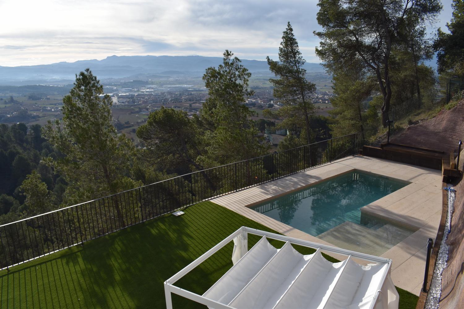Appartamento Eagle'S Nest Castellnou de Bages Esterno foto