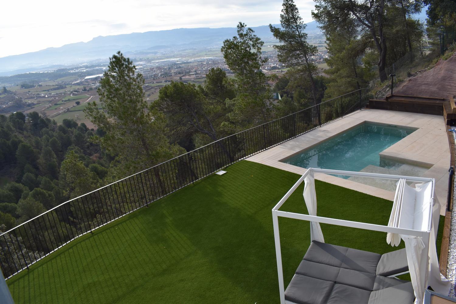 Appartamento Eagle'S Nest Castellnou de Bages Esterno foto